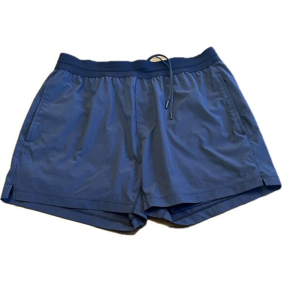 Rhone Athletic Shorts Workout Gym Run CrossFit Black Elastic Waist Lined Mens XL - Picture 1 of 6